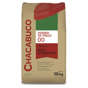 Bolsa de Harina 00 PIZZA NAPOLETANA x 10 kg - CHACABUCO