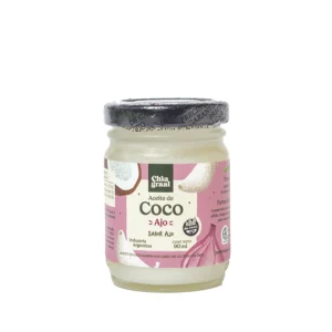 Aceite de Coco Sabor Ajo x 90 ml - CHIA GRAAL