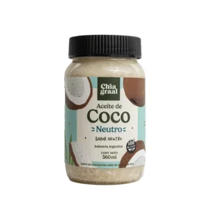 Aceite de Coco Neutro x 360 ml - CHIA GRAAL