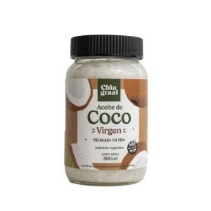 Aceite de Coco Virgen x 360 ml - CHIA GRAAL