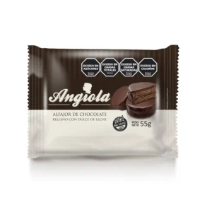 Alfajor de Chocolate y Dulce de Leche Sin TACC x 55 gr - ANGIOLA