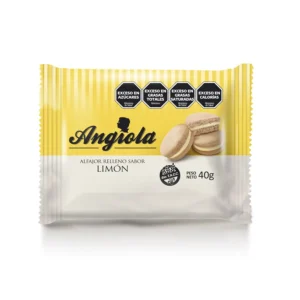 Alfajor de Mousse de Limon Sin TACC x 40 gr - ANGIOLA