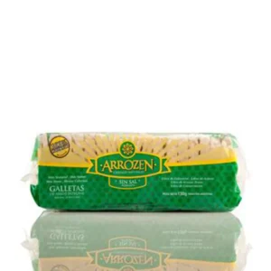 Galletas de Arroz Integral Cuadradas Sin Sal x 95 gr - NATUZEN