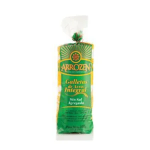 Galletas de Arroz Integral Sin Sal x 100 gr - NATUZEN