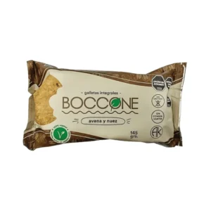 Galletas Integrales Avena & Nuez x 145 gr - BOCCONE