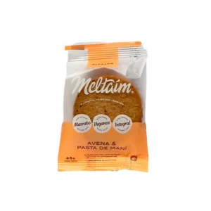 Alfajor Vegano Avena & Pasta de Maní x 45 gr - MELTAI