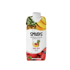 Jugo de Banana, Anana y Frutilla x 500 ml - SMUDIS