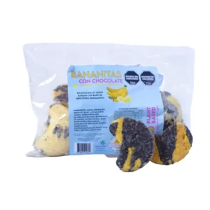 Bananitas con Chocolate x 180 gr - UN RINCON VEGANO