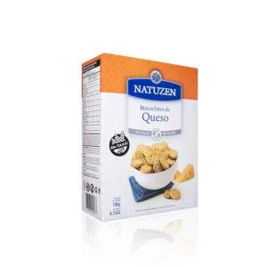 Bizcochitos de Queso Sin TACC x 180 gr - NATUZEN