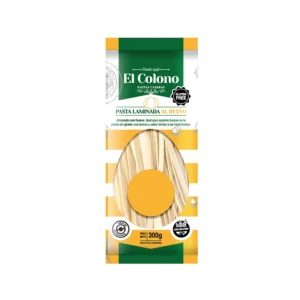 PROMO VTO 09/26 50% OFF  Pasta Laminada al Huevo Sin TACC x 300 gr - EL COLONO