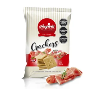 Crackers de Jamón Sin TACC x 150 gr - ANGIOLA