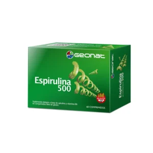 Espirulina 500 x 60 capsulas - GEONAT