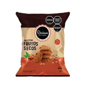 Galletas con Frutos Secos x 200 gr - DONINAS