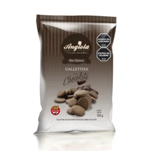 PROMO (VTO: 23/06/26): Galletitas de Chocolate Sin TACC x 130 gr - ANGIOLA