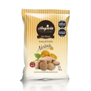Galletitas de Naranja Sin TACC x 130 gr - ANGIOLA