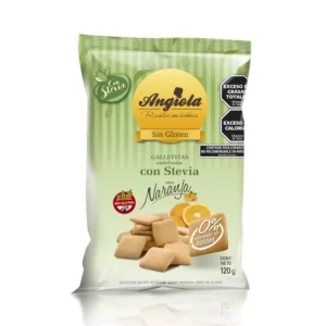 Galletitas de Naranja con Stevia Sin TACC x 120 gr - ANGIOLA