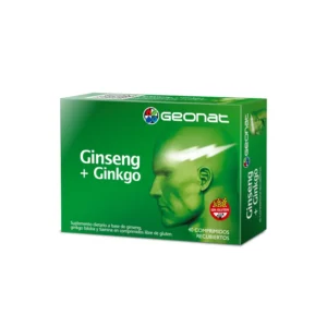 Ginseng + Ginkgo x 40 capsulas - GEONAT