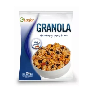 Granola Almendras y Pasas x 350 gr - LASFOR