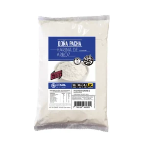 Harina de arroz x 500 gr - DOÑA PACHA