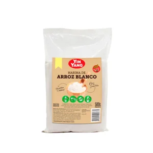 Harina de Arroz x 500 gr - YIN YANG