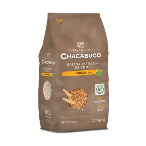 Harina Integral Orgánica x 750 gr - CHACABUCO