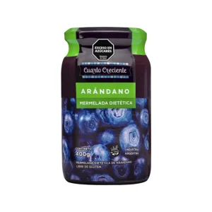 Mermelada de Arándanos Dietética x 400 gr - CUARTO CRECIENTE
