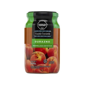 Mermelada de Durazno Dietética x 400 gr - CUARTO CRECIENTE