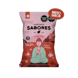 Chips de Papas Picantes Thai x 80 gr - NUESTROS SABORES