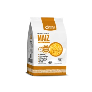 Penne Rigate de Maíz x 300 gr - WAKAS
