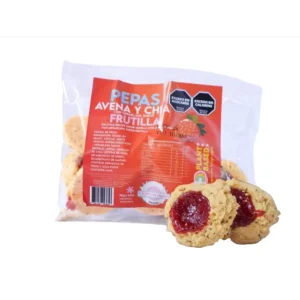 Pepas Frutilla & Chia x 180 gr - UN RINCON VEGANO