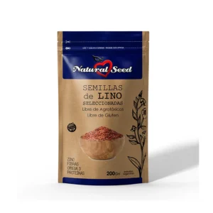 Semillas de Lino x 200 gr - NATURALSEED