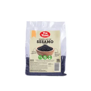 Semillas de Sésamo Negro x 100 gr - YIN YANG