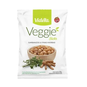 Veggie Sticks de Garbanzos y Finas Hierbas x 50 gr - VIA VITA