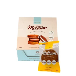 Caja de Alfajores Veganos Cacao y Limon x 12 U – MELTAIM