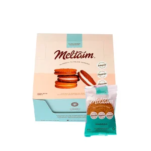 Caja de Alfajores Veganos Avena y Marroc x 12 U – MELTAIM