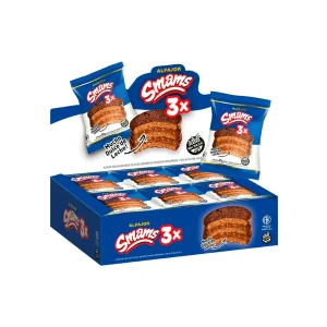 Caja de Alfajores con Dulce de Leche Triples x 12 U - SMAMS