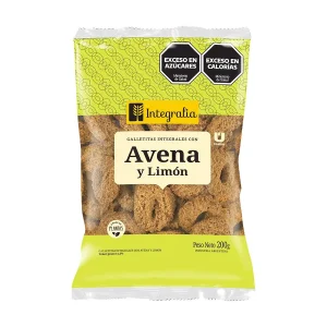 Aritos Integrales Avena y Limon x 200 gr - INTEGRALIA