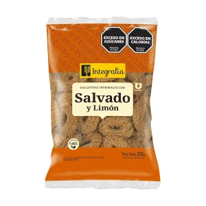 Aritos Integrales Salvado y Limon x 200 gr - INTEGRALIA