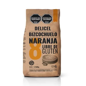 Premezcla Bizcochuelo Naranja x 500 gr - DELICEL