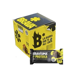 Barritas Proteicas Dátiles y Cacao x 12 U – BRAVA