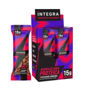 Barritas de Cereal Proteica Arándanos y Pasta de Maní x 10 U – INTEGRA