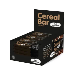 Caja de Barritas de Cereal Base de Chocolate Negro Sin TACC x 16 U - CROWIE