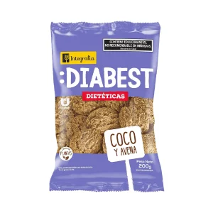 Galletitas Diabest Coco x 200 gr - INTEGRALIA