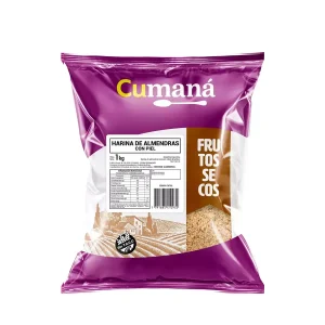 Harina de Almendras Con Piel Sin TACC x 1 Kg - CUMANA