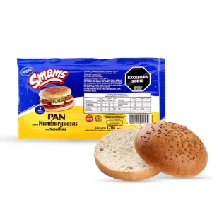 Pan de Hamburguesa x 120 gr - SMAMS