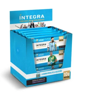 Barritas de Doble Chocolate Proteicas AFA 12 U – INTEGRA